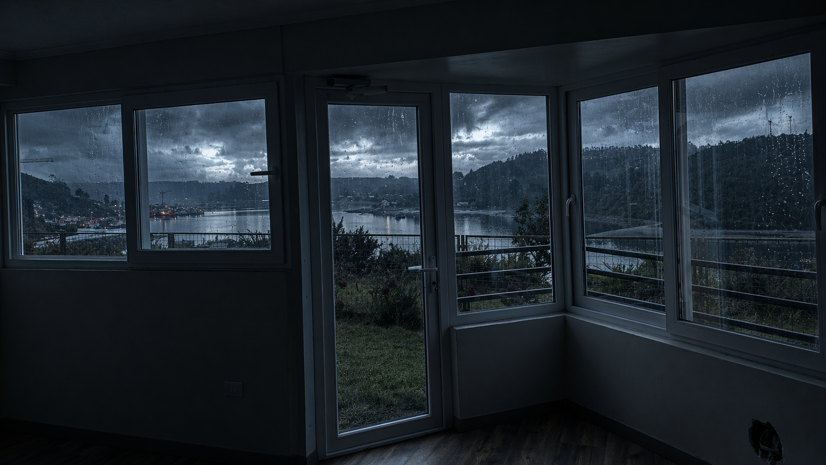 Ventanas termopanel en clima lluvioso del sur de Chile